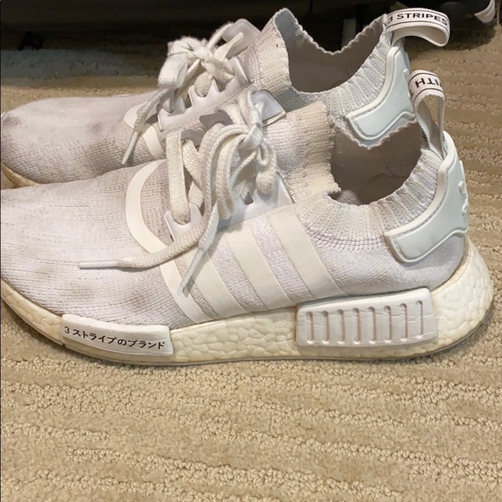 NMD All White